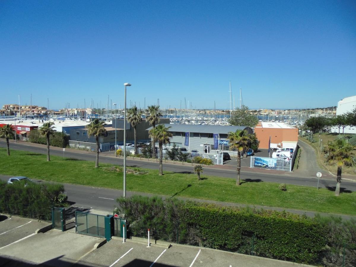 Cap D'Agde 300M Plage Du Mole,Vue Port,Parking,Lave Linge,Piscine Apartment Luaran gambar