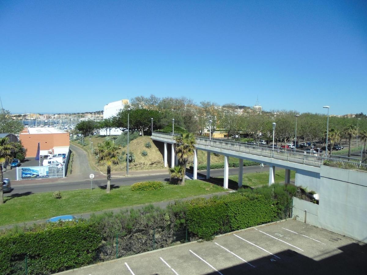 Cap D'Agde 300M Plage Du Mole,Vue Port,Parking,Lave Linge,Piscine Apartment Luaran gambar
